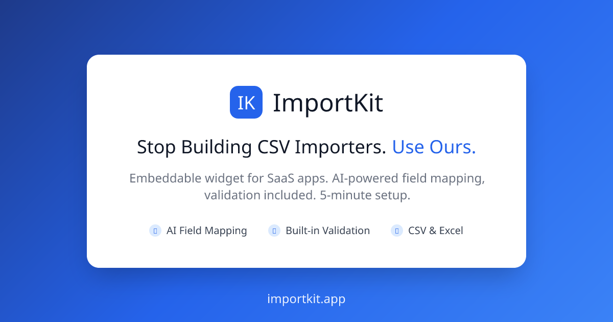 ImportKit screenshot